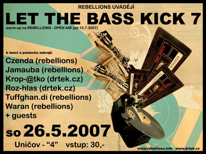 Fotogalerie — Let The Bass Kick 7 - Uničov, Čtverka - 26.5.2007 by Jamauba