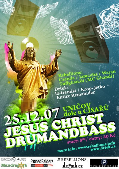 Fotogalerie — Jesus Christ DnB - Uničov, U Císařů - 25.12.2007 by Czenda