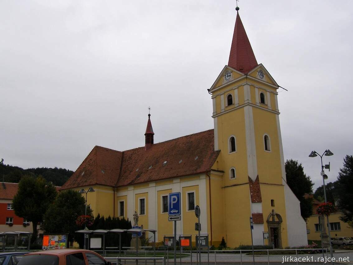 Koryčany - kostel sv. Vavřince