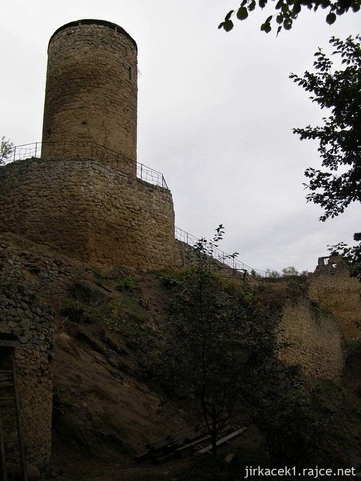 Koryčany - hrad Cimburk