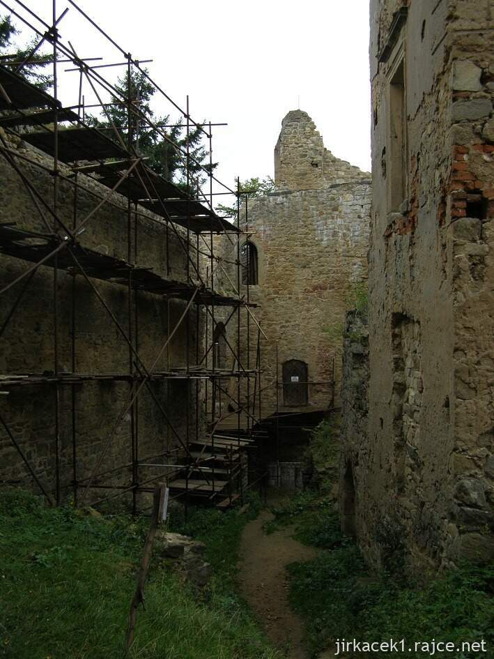 Koryčany - hrad Cimburk