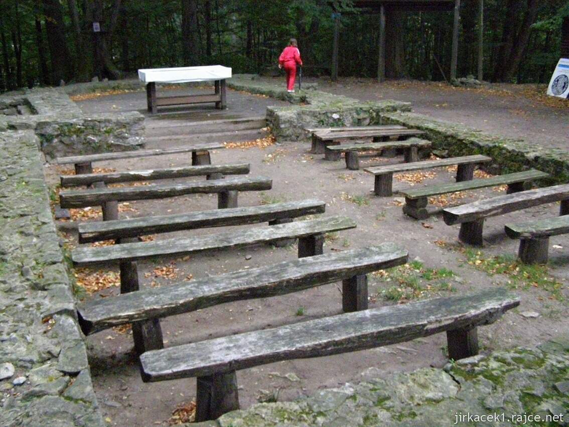 Osvětimany - hradisko a kaple sv. Klimenta