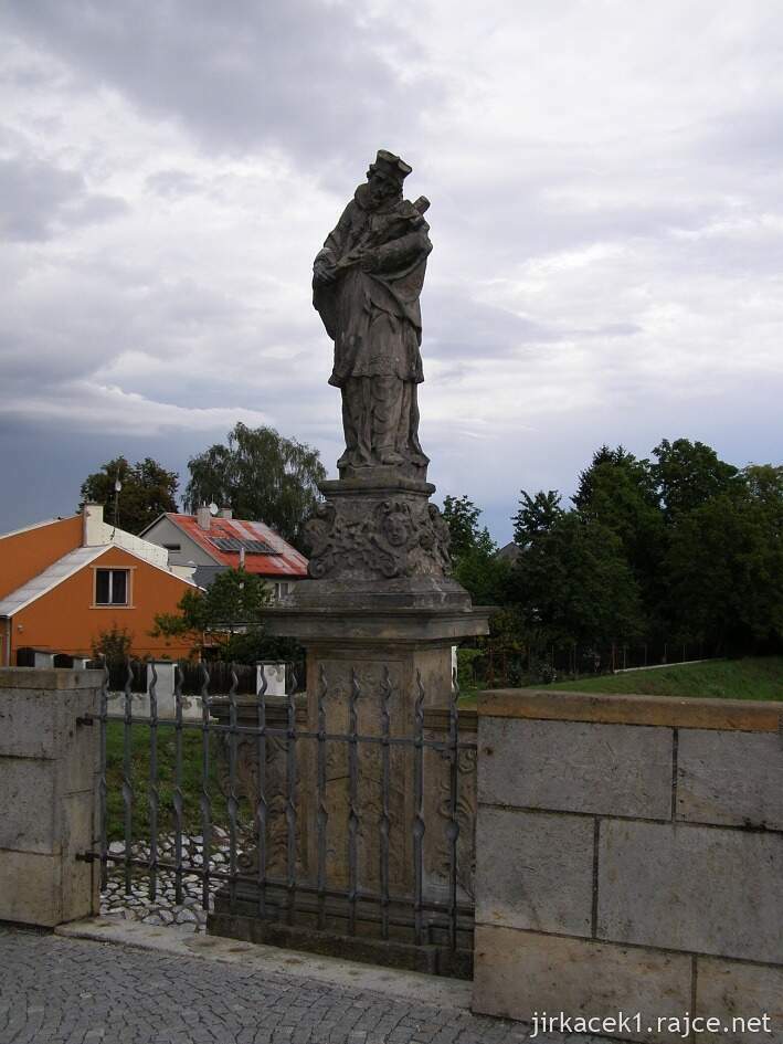 Litovel - Svatojánský most - socha sv. Jana Nepomuckého