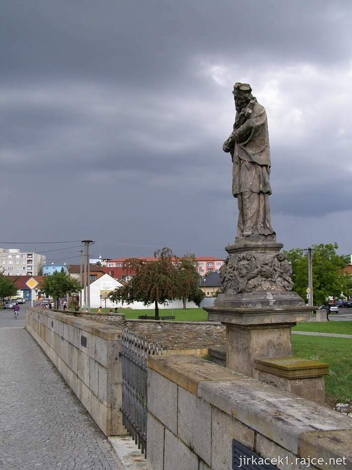 Litovel - Svatojánský most - socha sv. Jana Nepomuckého
