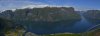 nádherný fjord Aurlandsfjellet
