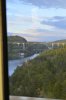 starý most mezi Švédskem a Norskem - z autobusu