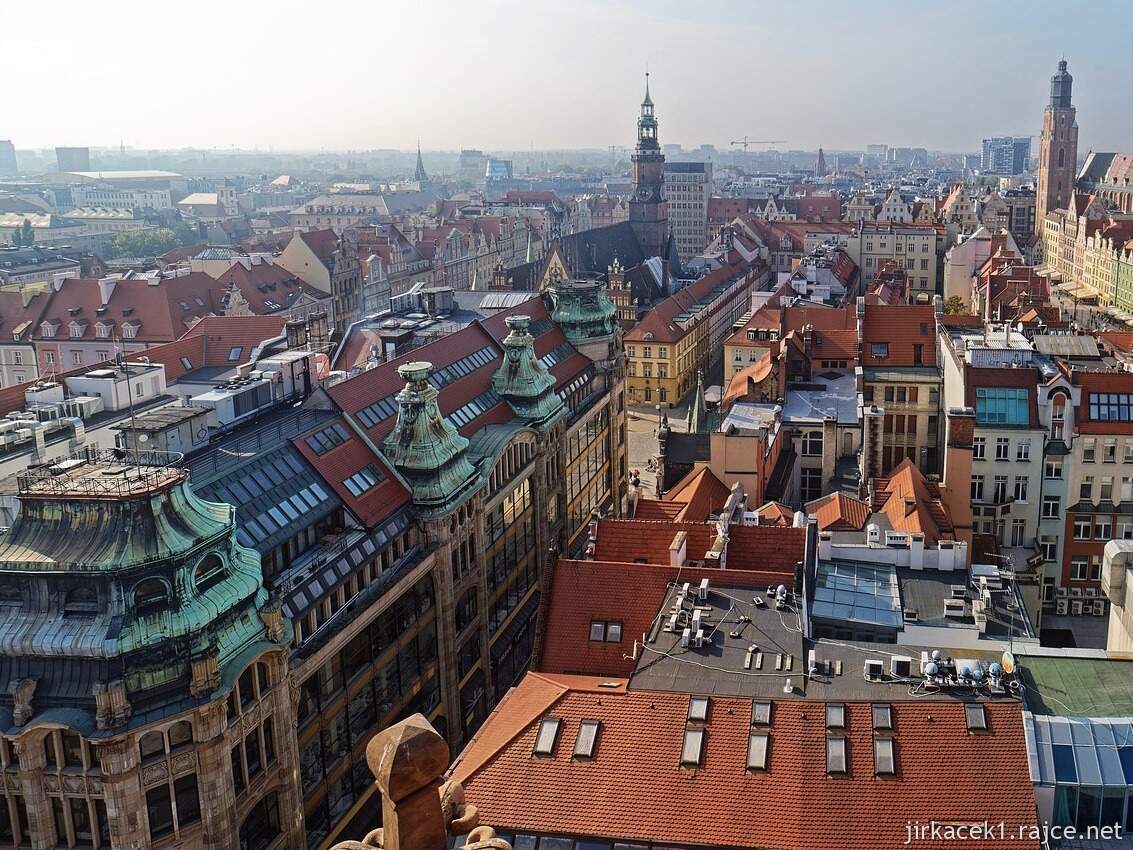 Polsko - Wroclaw - pohled na město