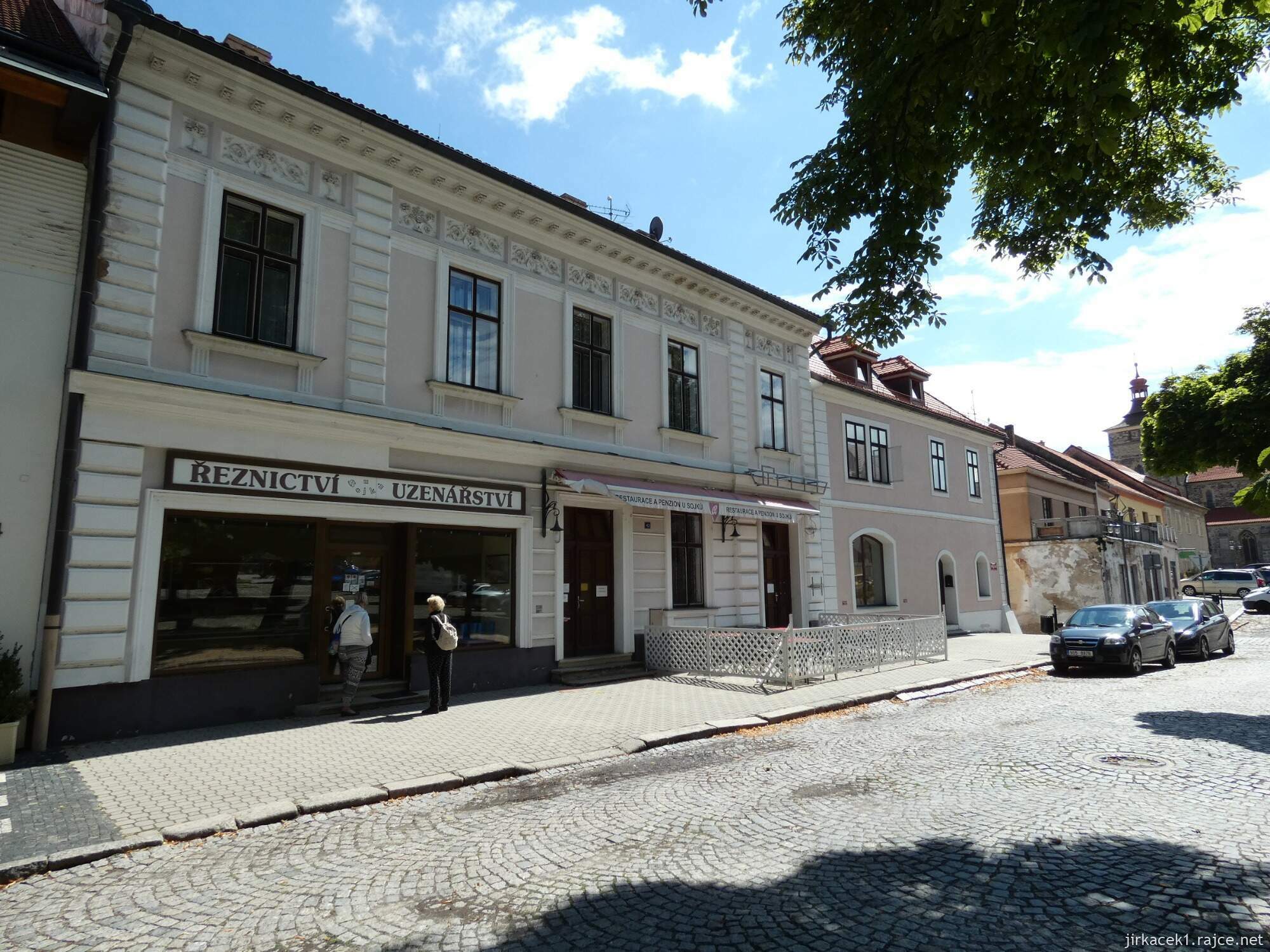 I - Kouřim - Mírové náměstí 031 - měšťanské domy