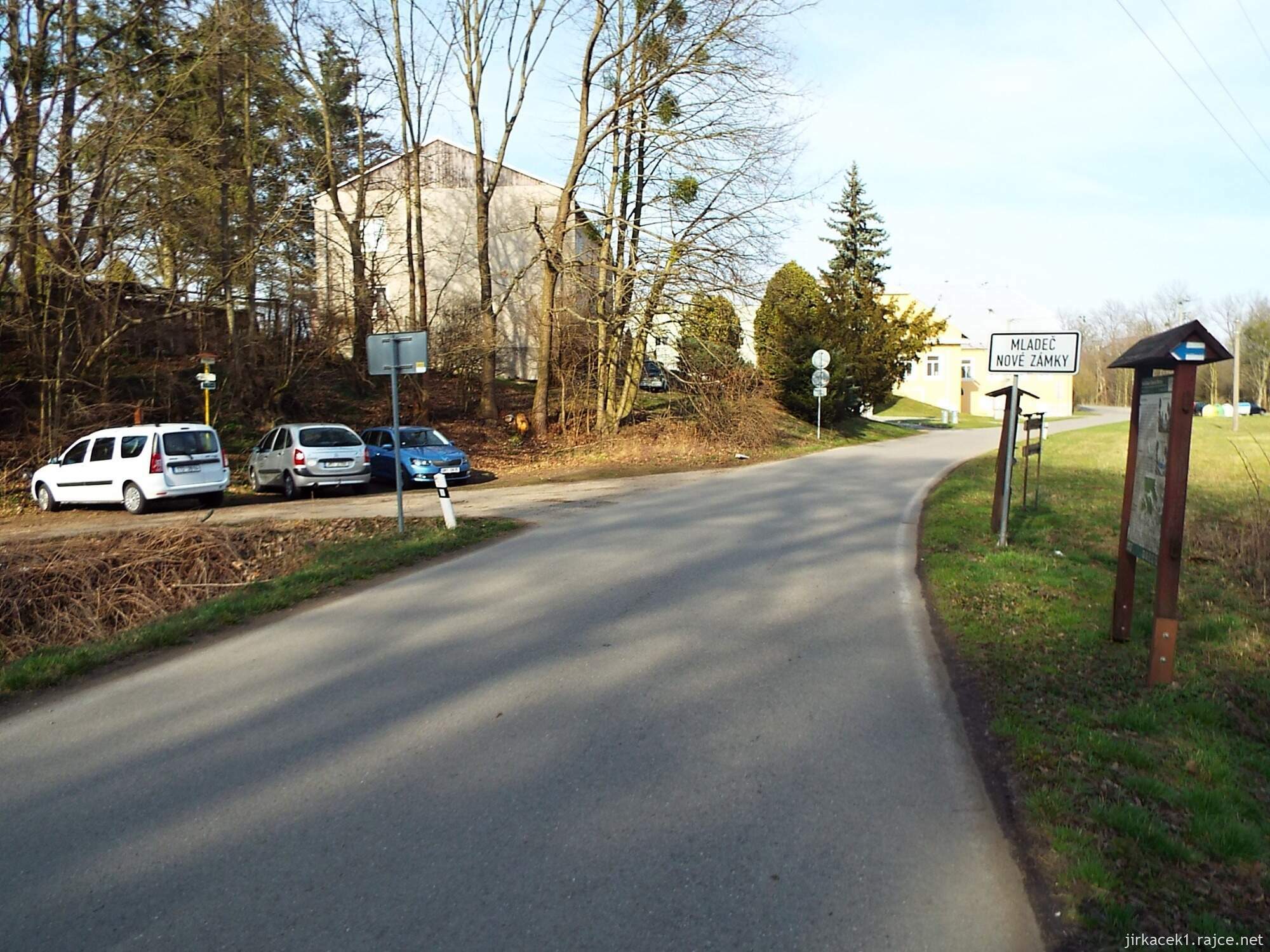 E - cesta od Obelisku do Nových Zámků 18 - zpět u našeho auta