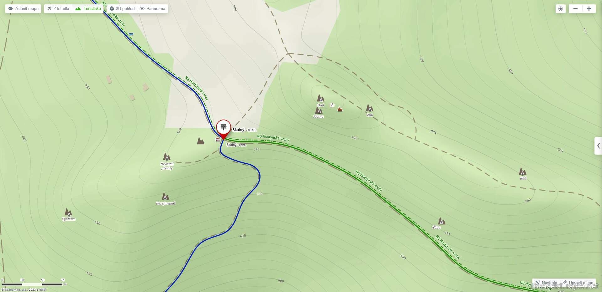 Skalný - na mapy.cz