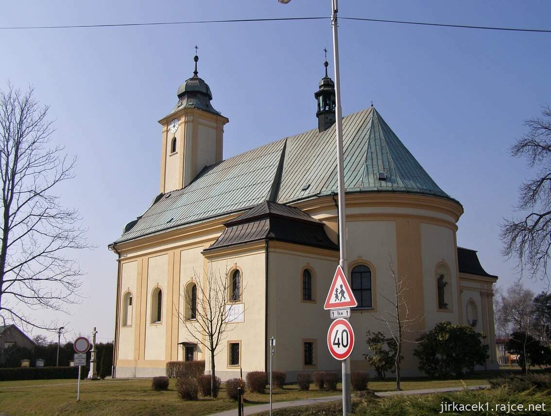Ostrava - kostel sv. Jana Nepomuckého - Stará Bělá