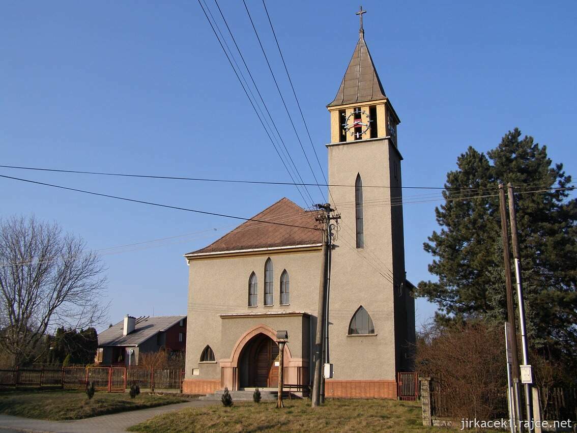 Šenov - Evangelický kostel - kostel Českobratrské​ církve evangelické