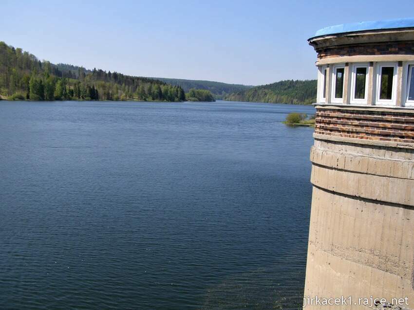 Kružberk - přehrada na řece Moravici