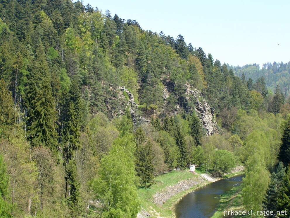 Kružberk - přehrada na řece Moravici