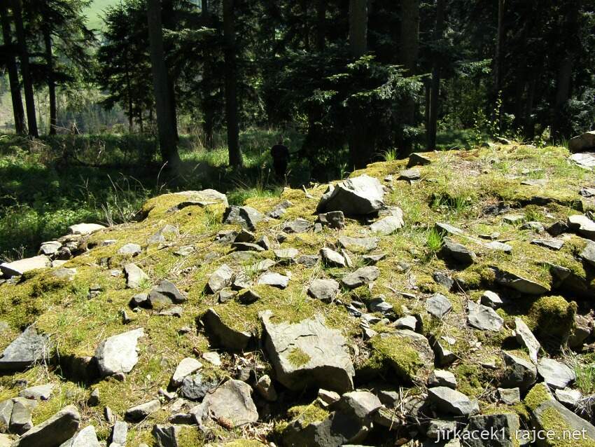 Kružberk - torzo Weisshuhnovy rozhledny