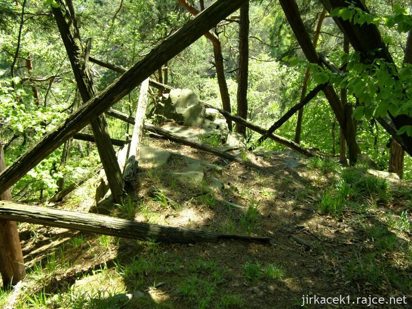 Kružberk - zřícenina hradu