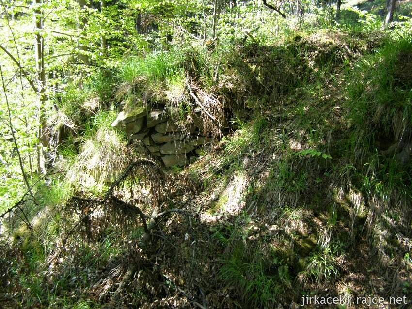 Kružberk - zřícenina hradu