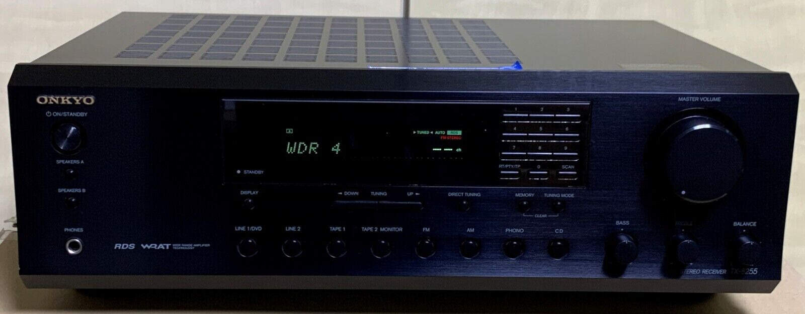 ONKYO TX8255 Stereo FM/AM Receiver +DO/ WRAT/ Phono Aukro