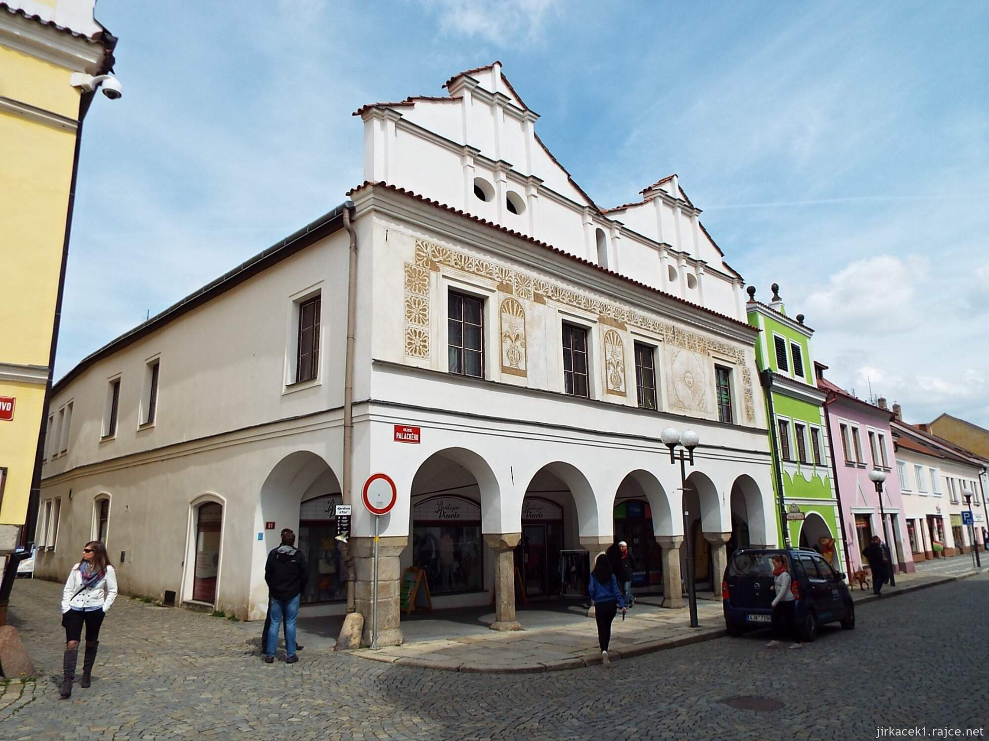 E - Pelhřimov - Masarykovo náměstí 04 - dům č.61 v Palackého ulici