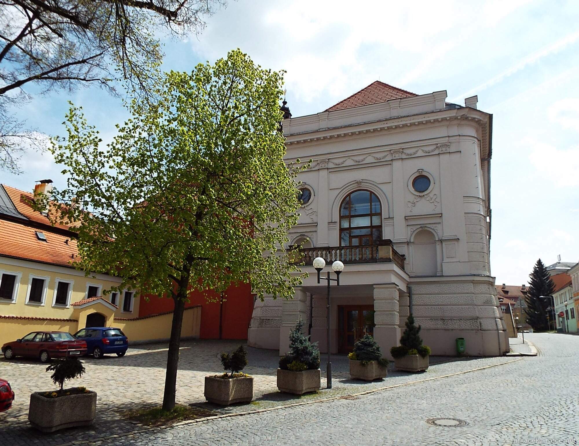 G - Pelhřimov - zámek a muzeum 38 - zadní část zámku