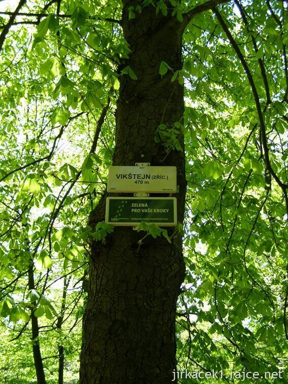 Vikštejn - zřícenina hradu